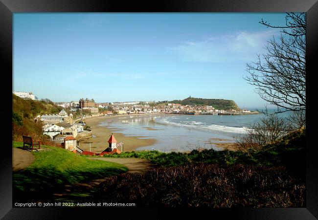 Scarborough, North Yorkshire. Framed Print by john hill