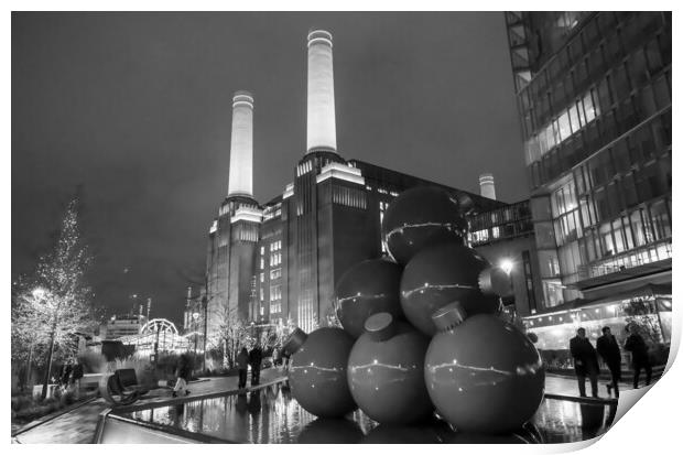 Battersea Power Station Print by David French