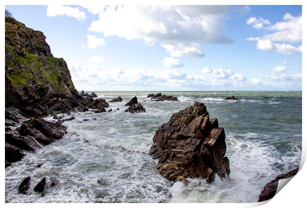 Spectacular Ilfracombe Seascape, North Devon Print by Stephen Thomas Photography 