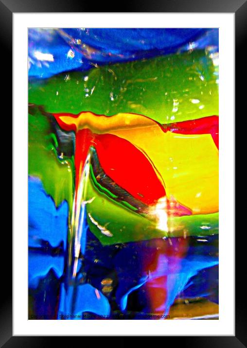 Abstract 550 Framed Mounted Print by Stephanie Moore