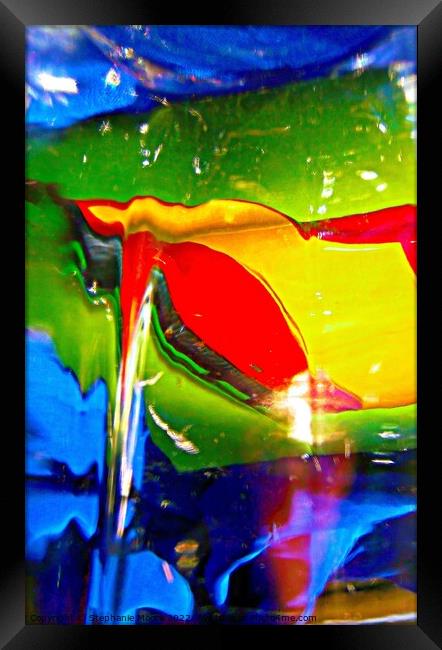 Abstract 550 Framed Print by Stephanie Moore