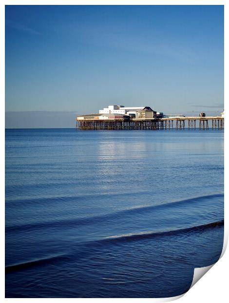 North Pier  in Blackpool  Print by Victor Burnside