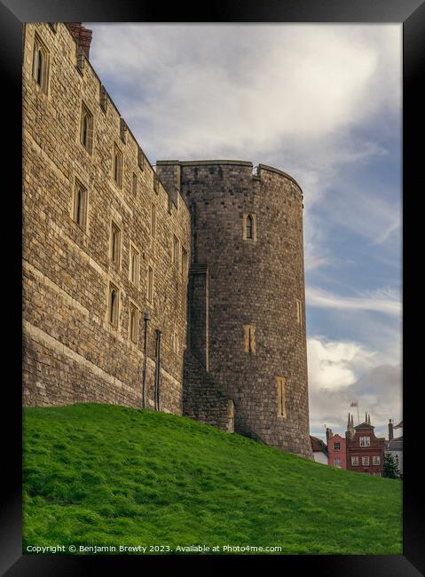 Windsor Castle Framed Print by Benjamin Brewty