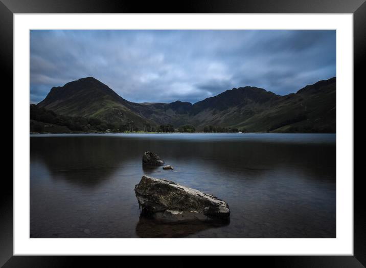 Buttermere Lake District Framed Mounted Print by Gosia Niemczura