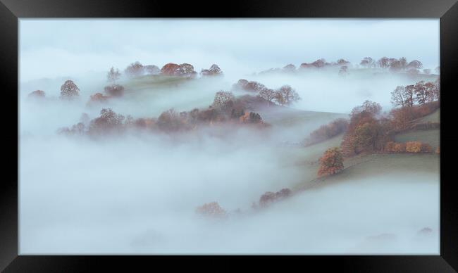 Misty morning Framed Print by Clive Ashton