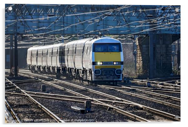 91119 Doncaster Acrylic by GEOFF GRIFFITHS