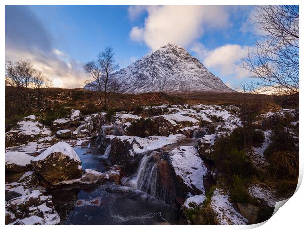 Buachaille Etive Mor. Print by Tommy Dickson
