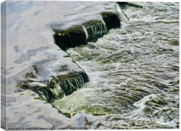 Rapids Canvas Print by Stephanie Moore