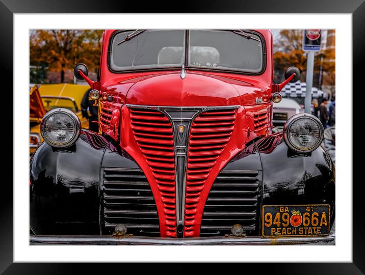 1941 Plymouth PK125 1/2 Ton-Pickup Framed Mounted Print by Darryl Brooks