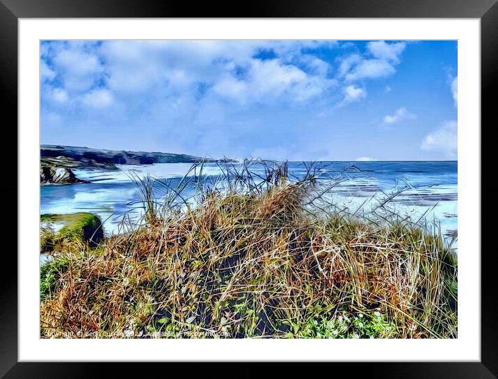 A Glimpse of Heaven Framed Mounted Print by Beryl Curran