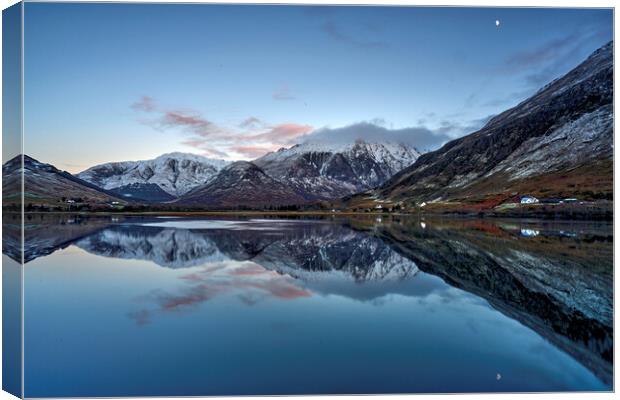  Mountain reflection Canvas Print by JC studios LRPS ARPS