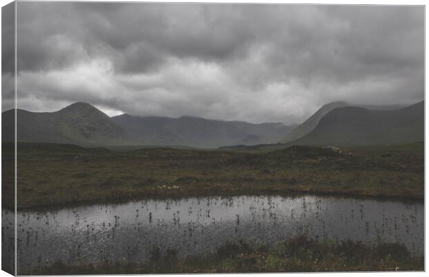 Landscapes Photography of Glencoe region of Scotland, UK. Canvas Print by Henry Clayton
