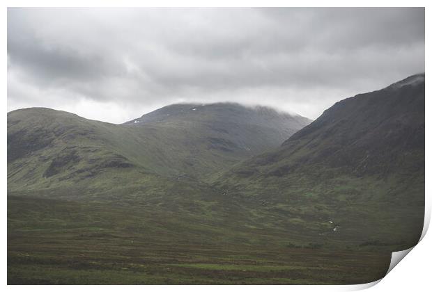 Landscapes Photography of Glencoe region of Scotland, UK. Print by Henry Clayton