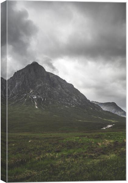 Landscapes Photography of Glencoe region of Scotland, UK. Canvas Print by Henry Clayton