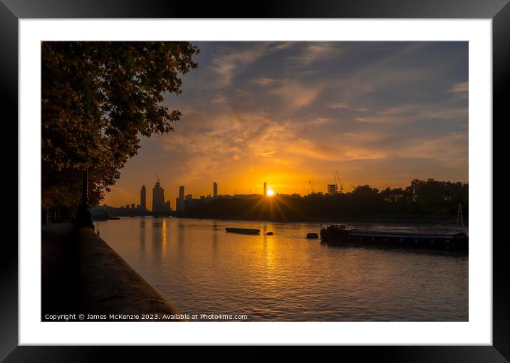 Nature At Its Best Framed Mounted Print by James McKenzie