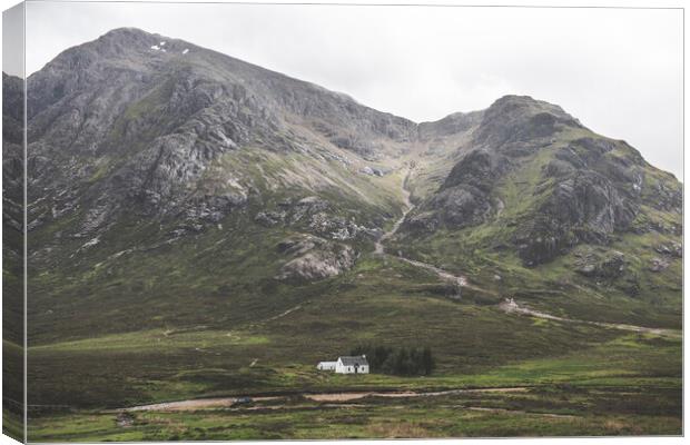 Landscapes Photography of Glencoe region of Scotland, UK. Canvas Print by Henry Clayton