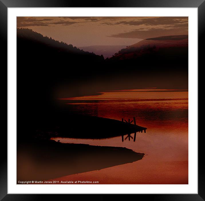 Last Light in the Valley Framed Mounted Print by K7 Photography