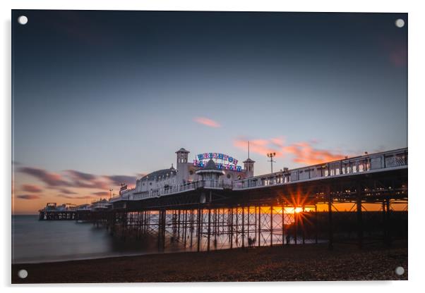 Brighton Palace Pier  Acrylic by Mark Jones