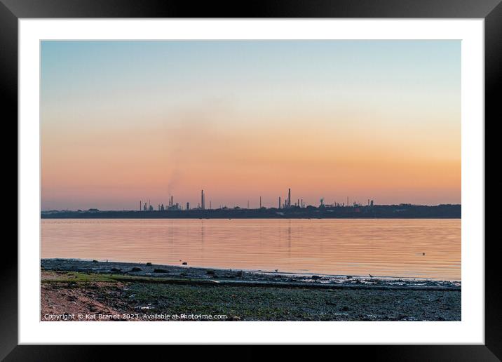 Fawley Southampton Water Framed Mounted Print by KB Photo