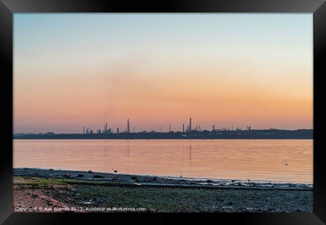 Fawley Southampton Water Framed Print by KB Photo