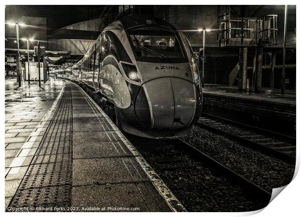 Last Train to London Print by Richard Perks