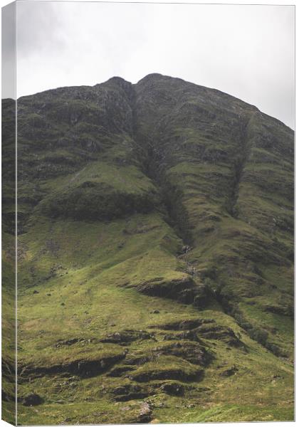 Landscapes Photography of Glencoe region of Scotland, UK. Canvas Print by Henry Clayton