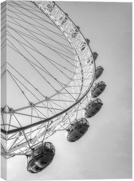 London Eye Pod Canvas Print by Mike Gorton