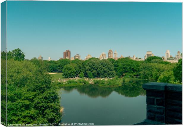 Belvedere Castle Views Canvas Print by Benjamin Brewty