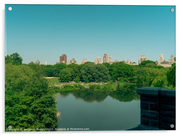 Belvedere Castle Views Acrylic by Benjamin Brewty