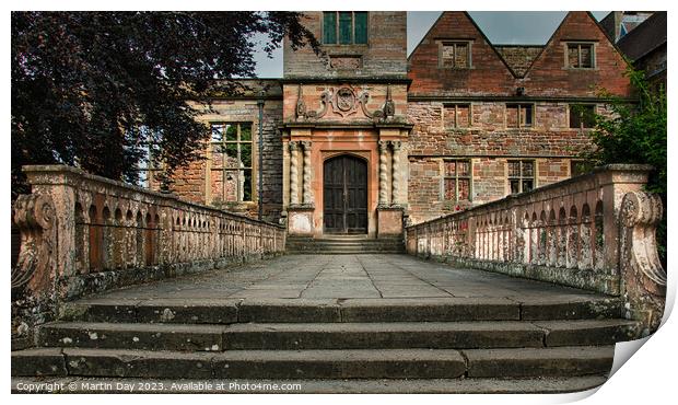 The Enchanting Ruins of Rufford Abbey Print by Martin Day