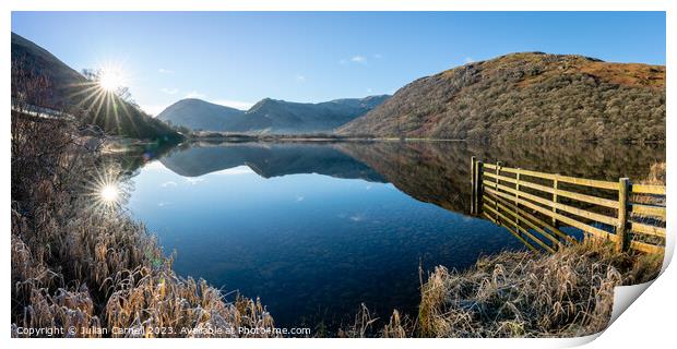 Brothers water sunrise Lake District Print by Julian Carnell