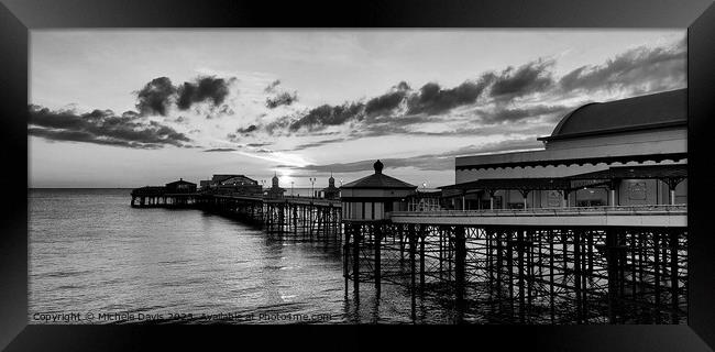 North Pier, Blackpool Framed Print by Michele Davis