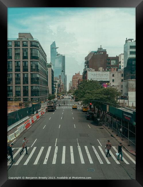 Street Photography Framed Print by Benjamin Brewty