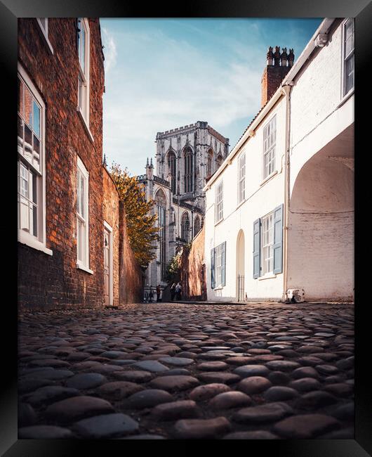 York Minster from Chapter House Street Framed Print by Alan Wise