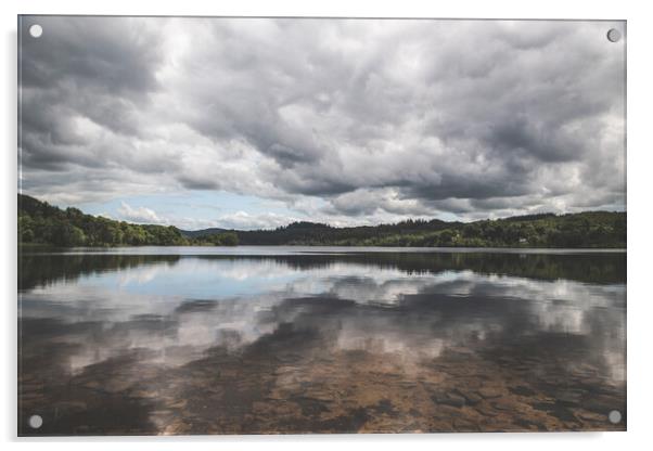 Loch Drunkie - Scotland Landscape Photography Acrylic by Henry Clayton