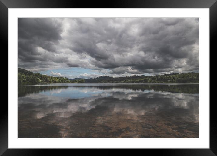 Sky cloud Framed Mounted Print by Henry Clayton