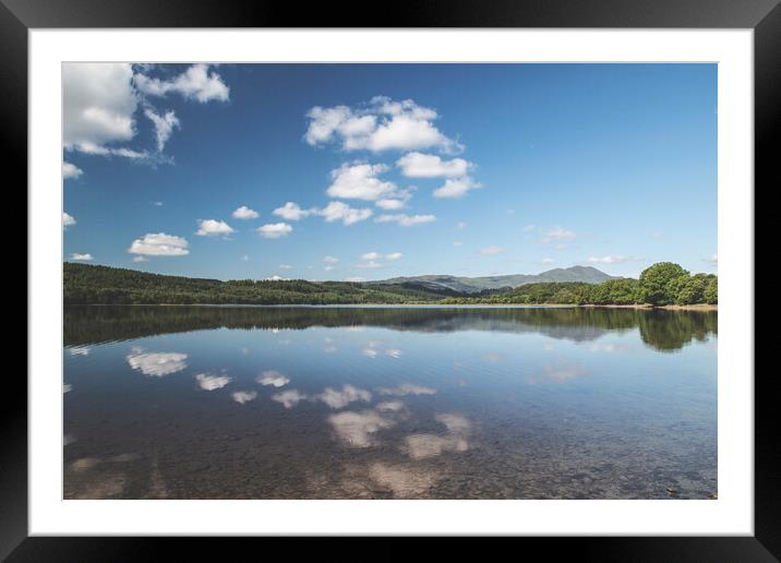 Loch Ard - Scotland Landscape Photography Framed Mounted Print by Henry Clayton