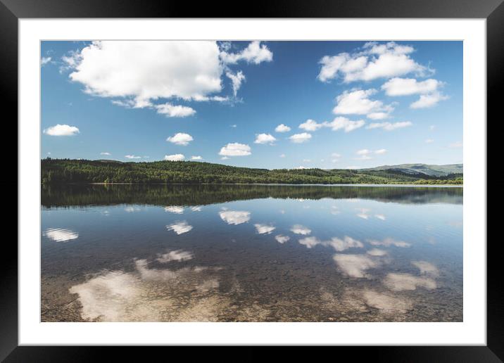 Loch Ard - Scotland Landscape Photography Framed Mounted Print by Henry Clayton