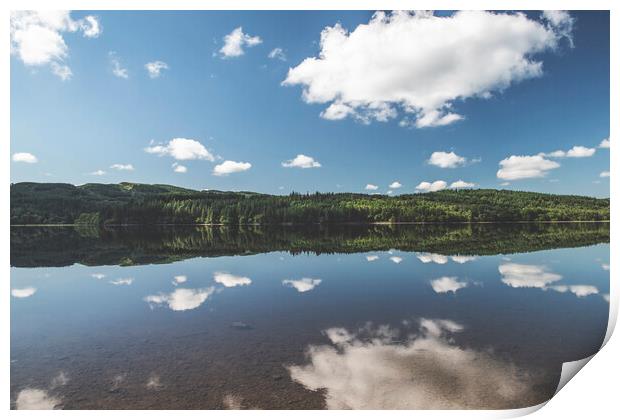 Loch Ard - Scotland Landscape Photography Print by Henry Clayton