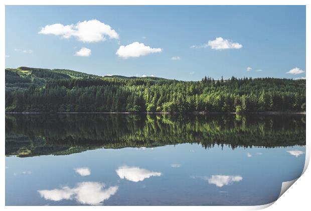 Loch Ard - Scotland Landscape Photography Print by Henry Clayton