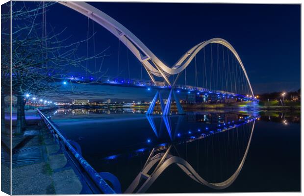 Infinity Bridge Canvas Print by Kevin Winter