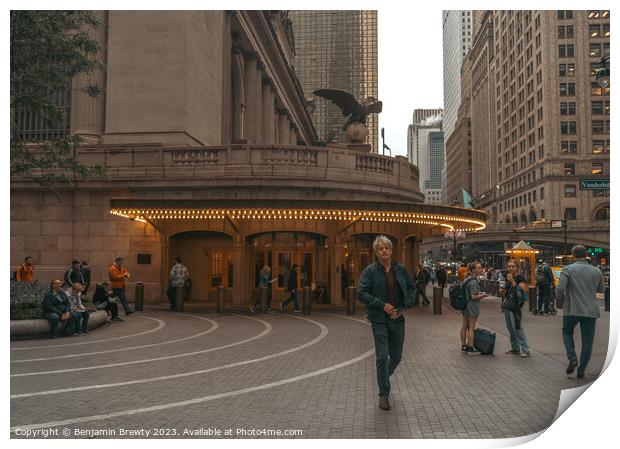 Grand Central Terminal  Print by Benjamin Brewty