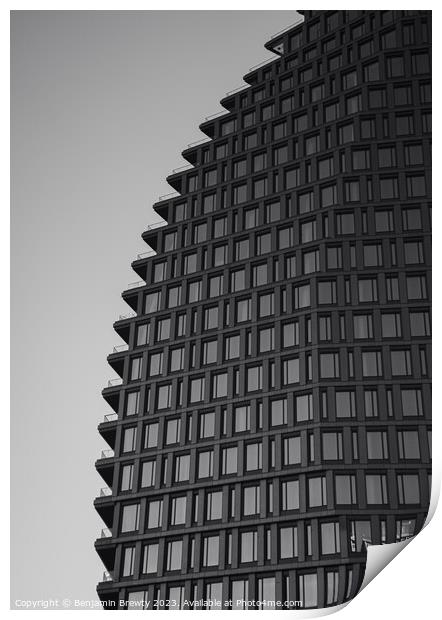 New York Architecture  Print by Benjamin Brewty