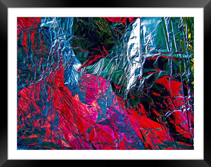 Abstract 565 Framed Mounted Print by Stephanie Moore