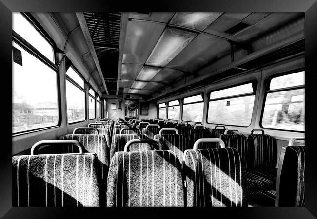 Train Carriage 02 Framed Print by Glen Allen
