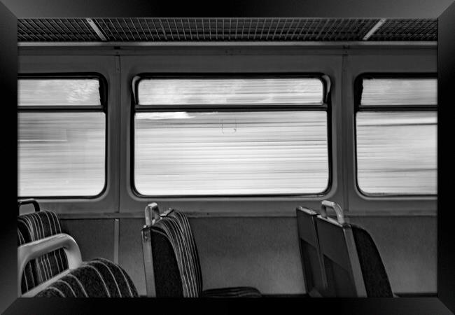 Train Carriage 03 Framed Print by Glen Allen