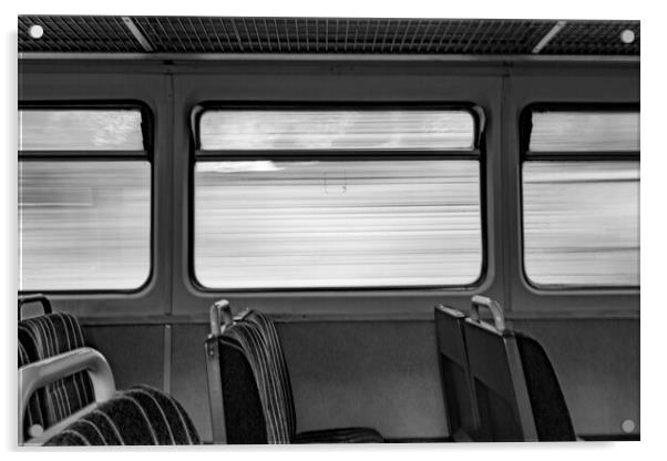 Train Carriage 03 Acrylic by Glen Allen