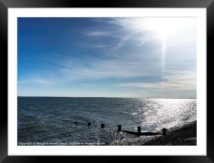 Southend-On-Sea Framed Mounted Print by Benjamin Brewty
