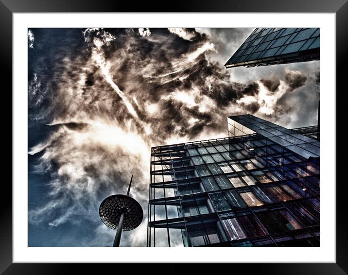 London Skyrise and Cityscape Photography Framed Mounted Print by Henry Clayton