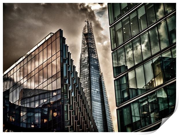The Shard London - Cityscape Photography Print by Henry Clayton